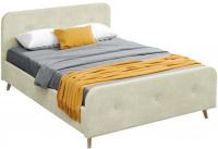 Кровать Мебельград Сиерра с ортопедическим основанием 90x200 (торонто светло-бежевый)