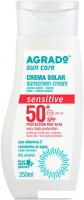 Крем солнцезащитный Agrado для чувствительной кожи SPF50+ (250 мл)