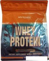 Протеин сывороточный (концентрат) Strimex Whey Protein Silver Edition (500 г, клубника-банан)