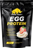 Протеин яичный Prime Kraft EGG Protein (900г, клубника/сливки)