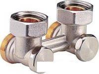Запорная арматура Giacomini Узел нижнего подключения угловой для двухтрубных систем R388X002