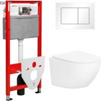 Унитаз подвесной Lauter Sulzdorf + TECE Kit 9400413 (белый с микролифтом)