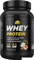 Протеин сывороточный (концентрат) Prime Kraft Whey Strawberry White Chocolate (900г, клубника/белый