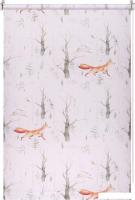 Мини рулонные шторы Franc Gardiner Print Лесные друзья лисы, день 70х160 9403217701