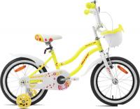 Детский велосипед AIST Wiki 16 2025 (желтый, разобранный)