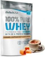 Протеин комплексный BioTech USA 100% Pure Whey (карамель-капучино, 1000 г)