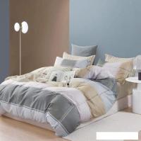 Постельное белье Реноме Семейный Темно-синяя коллекция ПП 7443 (сатин)