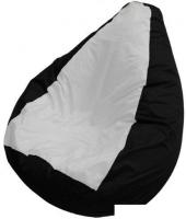 Кресло-мешок Flagman Груша Макси XXL Г2.1-411 (белый/черный)