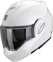 Мотошлем Scorpion Exo Exo-Tech Evo Pro Solid (р. XL, белый металлик)