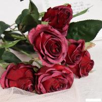 Искусственный цветок Forgarden Роза BN11025 (темно-бордовый)