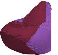 Кресло-мешок Flagman Груша Мега XXXL Г3.1-302 (бордовый/сиреневый)
