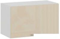 Шкаф навесной Трия Весна 1В6Г (ваниль глянец)