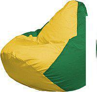Кресло-мешок Flagman Груша Мега XXXL Г3.1-262 (желтый/зеленый)