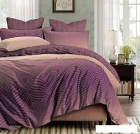 Постельное белье Реноме 1.5сп Темно-синяя коллекция New St-2564 (сатин)