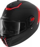 Мотошлем Shark Spartan Rs Blank (р. 2XL, черный матовый/красный)