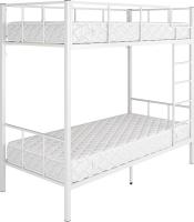 Двухъярусная кровать Князев Мебель Дебора 1 ДБ1.90.200.Б (белый муар)