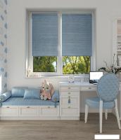 Рулонные шторы Legrand Гелакси 114x175 (голубой)