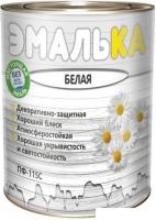 Краска Эмалька ПФ-115 С 0.9 л (белый)