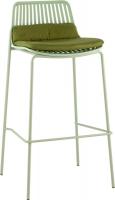 Стул Stool Group Louran с подушкой D-012H-75 (зеленый)