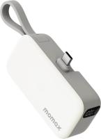 Внешний аккумулятор Momax 1-Power Mini 3-in-1 USB-C IP130 5000mAh (белый)