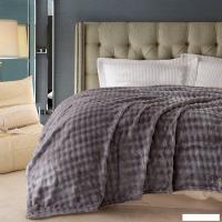 Плед Karven Фланель 1.5сп PL 011 SOLID BUBBLE v3/Grey