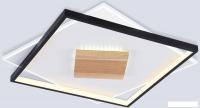 Подвесная люстра Ambrella FL4791 WH/BK/WD (белый/черный/дерево)