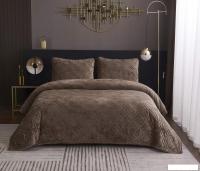 Набор текстиля для спальни Sofi De MarkO Селена 260х260 Пок-СЛк-260х260 (капучино)