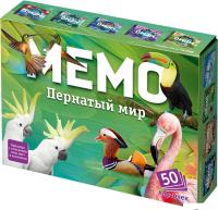 Настольная игра Нескучные игры Мемо - Пернатый мир