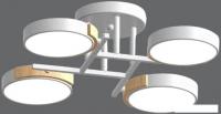 Припотолочная люстра LED4U L3210-440 WH