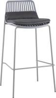 Стул Stool Group Louran с подушкой D-012H-75 (серый)