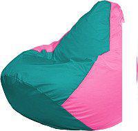 Кресло-мешок Flagman Груша Мега XXXL Г3.1-295 (бирюзовый/розовый)