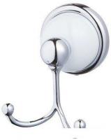 Крючок для ванны Bisk 06911 (хром/белый)