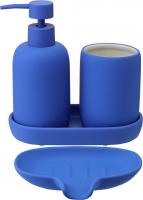 Набор аксессуаров для ванной Bergenson Bjorn Flow BB0000881 (синий индиго)