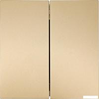 Выключатель Lezard Zima 704-3688-101QC (золото)