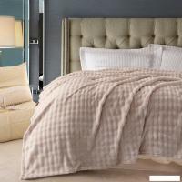 Плед Karven Фланель 1.5сп PL 011 SOLID BUBBLE v5/Beige