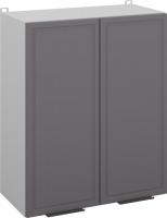 Шкаф навесной Arvento Корнелия Флок-плюс ВШ60с без сушки (графит софт)