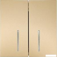 Выключатель Lezard Zima 704-3688-112QC (золото)