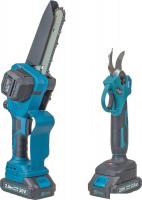 Edon ANS-20/6BL + APS-20BL (цепная пила, секатор, 2 АКБ, кейс)