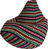 Кресло-мешок Flagman Груша Мега XXXL Г3.8-12 (красный/зеленый)