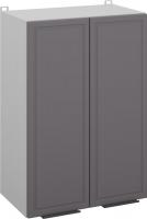 Шкаф навесной Arvento Корнелия Флок-плюс ВШ50 (графит софт)