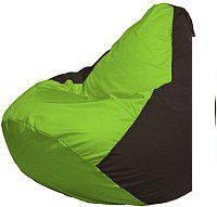 Кресло-мешок Flagman Груша Мега XXXL Г3.1-165 (салатовый/коричневый)
