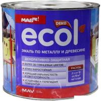 Эмаль Ecol ПФ-115 1л (шоколадный)