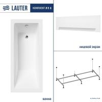 Ванна Lauter Estelle 170 21206070 (с каркасом, лицевым экраном белого цвета)