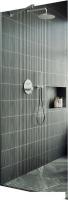 Душевая стенка MaybahGlass 195x79 MGD-695-5у (прозрачное стекло/хром матовый)
