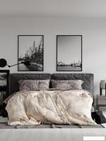 Постельное белье Реноме 1.5сп Жемчужная коллекция. Сонет 70158-2 (бязь)