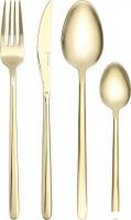 Набор столовых приборов Liberty Jones Pure LJ0000419 (16 предметов, золотистый глянцевый)