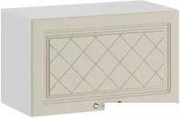 Шкаф навесной Трия Бьянка 1В6Г (дуб ваниль)