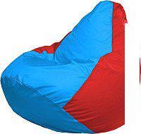 Кресло-мешок Flagman Груша Мега XXXL Г3.1-279 (голубой/красный)