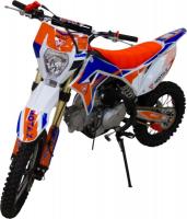 Мотоцикл Motax MX 125 17/14 (черный/белый/оранжевый)