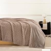 Плед Karven Фланель 1.5сп PL013 JACQAURD v7/Coffee
